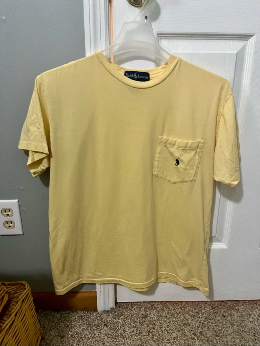 Ralph Lauren Yellow Pocket Tee